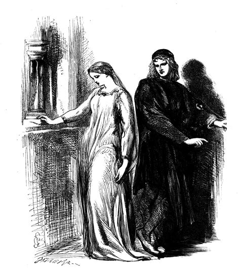 Hamlet and Ophelia | Victorian Illustrated Shakespeare Archive