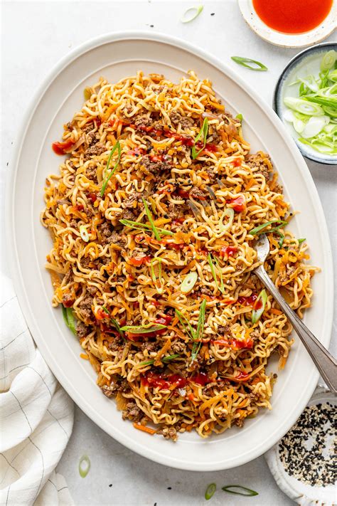 Slow Cooker Ramen Noodles (with Ground Beef!) - Real Food Whole Life