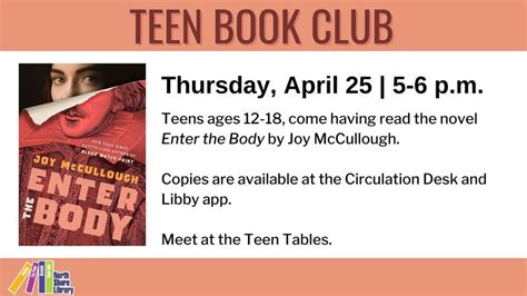 Teen Book Club, 6800 N Port Washington Road, Glendale, WI, United ...