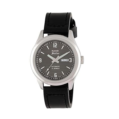 Buy HMT Stellar DASL 09 Automatic Watches for Men (Grey) at Amazon.in