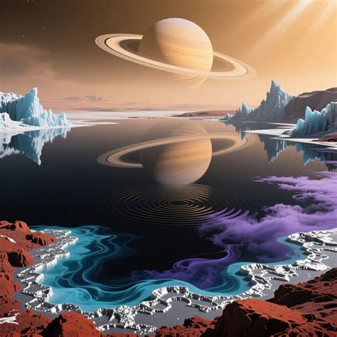 Free Titan Methane Lake Image - Titan, Saturn, Methane | Download at ...