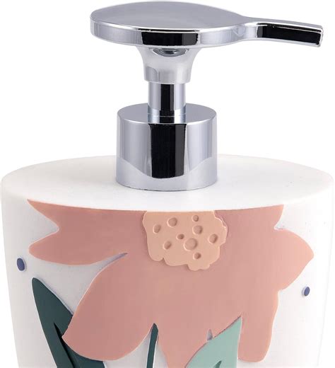 Allure Home Creation Summer Flower 4-Piece Resin Bath Accessory Set by ...