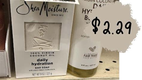 $2.29 Shea Moisture Coconut Oil Bar Soap (reg. $8.29) :: Southern Savers