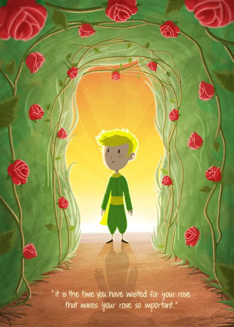 Rose Little Prince Drawing The Heronville Mystery