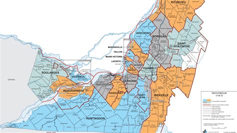 Une nouvelle carte électorale qui changerait 10 des 20 comtés de la ...