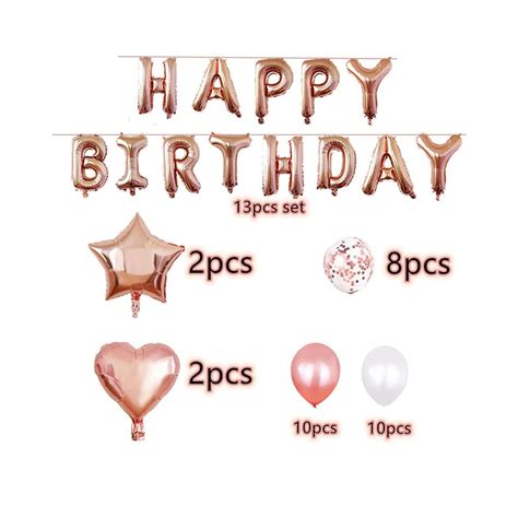 Buy DUOMODRAGON Birthday Decorations,Balloon Arch Kit with Giant Star ...