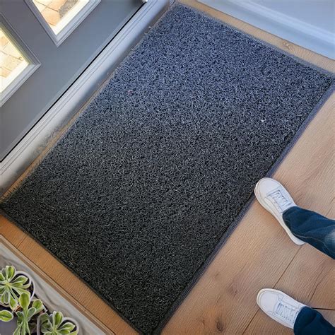 Buy Purav Light Waterproof Non-Slip Rubber Door Mats for Floor Home ...