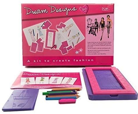 FUNABLO Dream Designs- A kit to Create Fashion for Young Enthusiastic ...