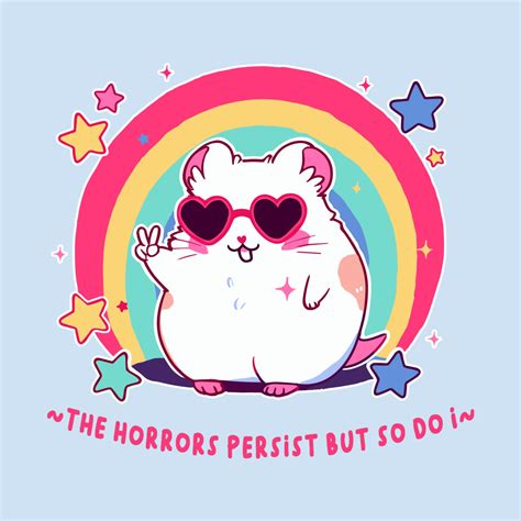 the horrors persist but so do i Women's T-Shirt | hunnydoll's Artist Shop