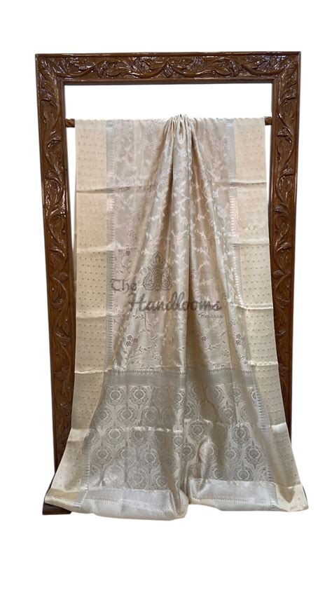 Pure Mango Silk Banarasi Handloom Saree — The Handlooms