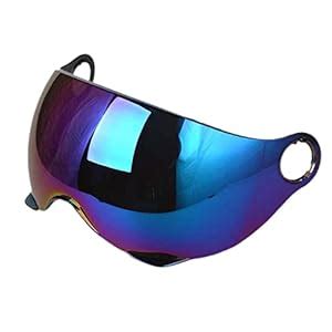 BNF® Shield Visor Lens Replacement Colorful for Motorcycle Helmet Open ...