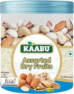 Kaabu Premium Roasted & Salted MIX DRY FRUITS & NUTS Jar Assorted Nuts ...