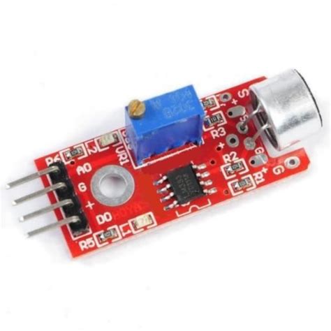 Sound Detection Sensor Module 4 pin LM393 for Intelligent Vehicle ...