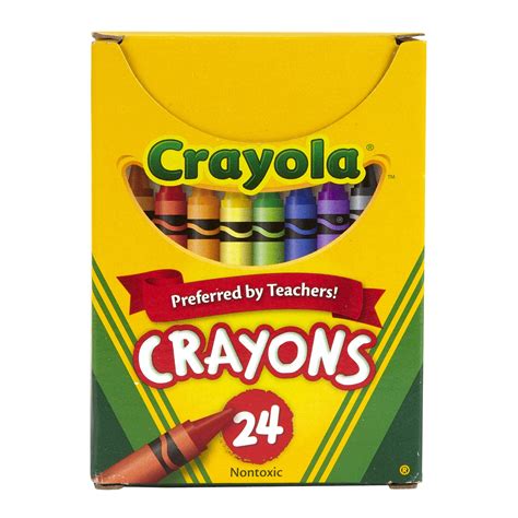 Buy Binney & Smith Crayola(R) Standard Crayon Set, Lift-Lid Box ...
