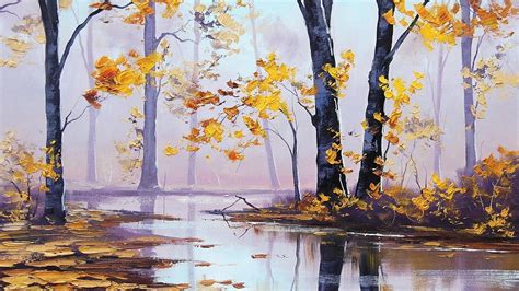 Autumn Scenery Oil Painting wallpapers | Autumn painting, Oil painting background, Realistic oil ...