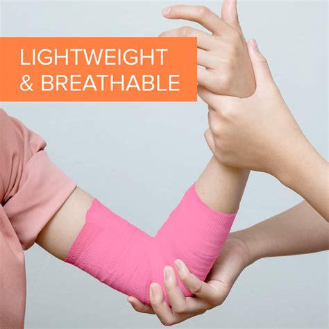 Buy Self Adhesive Bandage Wrap - 2 inch by 5 yards Self Adhering Non ...