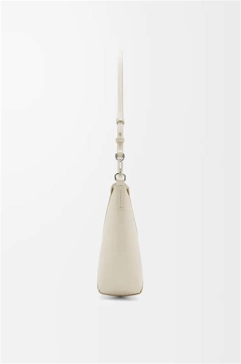 Puzzle Fold pouch in shiny nappa calfskin White - LOEWE