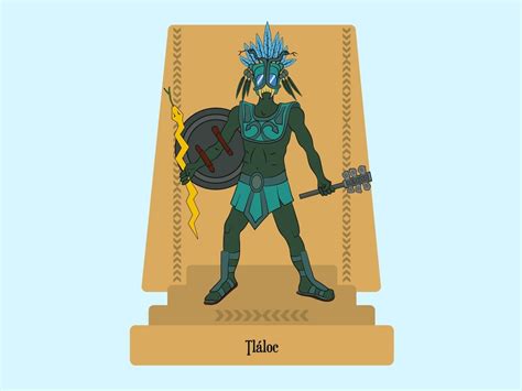 Tláloc: la leyenda del dios azteca de la lluvia - Cultura Genial