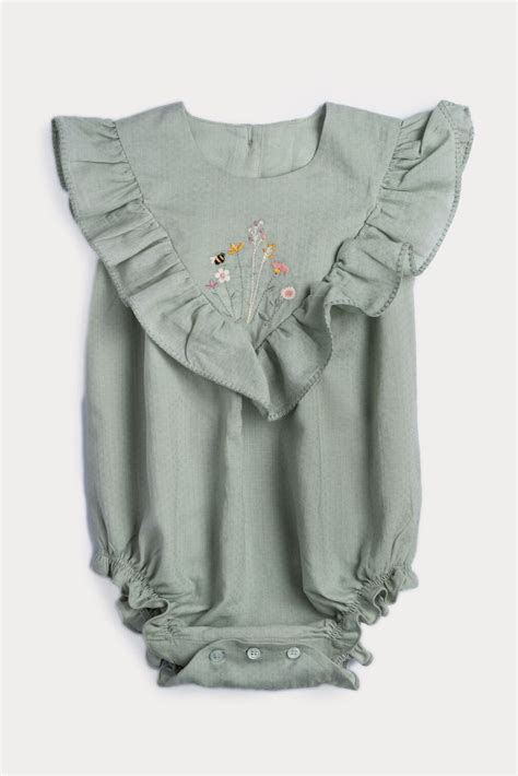 Lucy Romper - Sage – Early Sunday