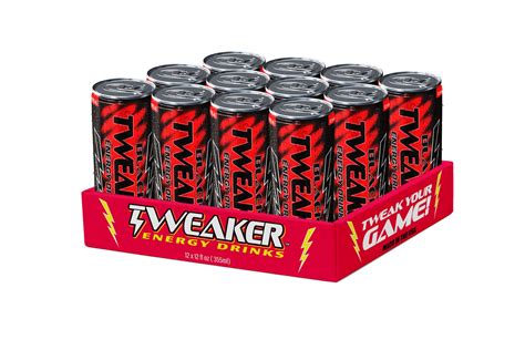 TWEAKER ENERGY DRINK - 12OZ, 12-PACK - Black - Tweaker Energy