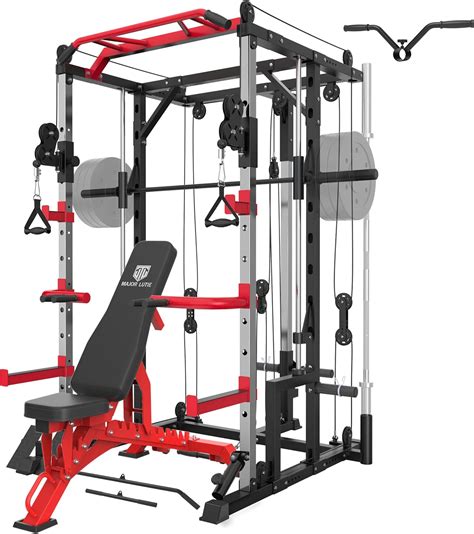 MAJOR LUTIE Smith Machine, SML02 1600 LBS Power Cage | Ubuy India