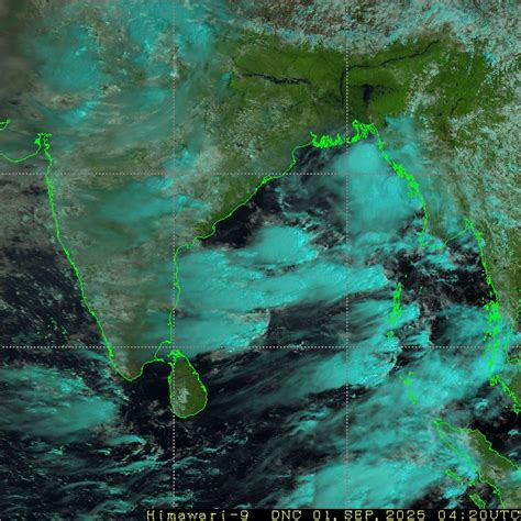 himawari Weather: Latest Satellite Images And Maps Of India