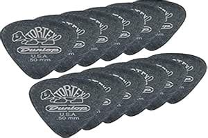 Dunlop Tortex Pitch Black Standard Guitar Picks 1 Dozen .73 mm : Amazon ...