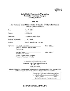 Fillable Online Supplemental Assay Method for the Evaluation of ...