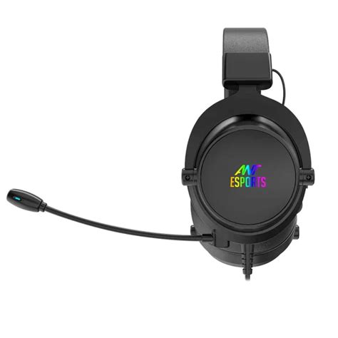 ANT ESPORTS H800 RGB 7.1 Surroun Sound USB Wired Gaming Headphone ( Bl ...