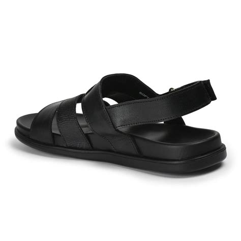 Buy Healers By Liberty Men SOFT-4 Black Formal Sandal