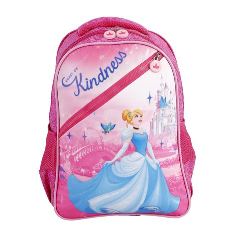 Buy Karston Disney School Bag for Girls|Princess Bag|Water Resistant ...
