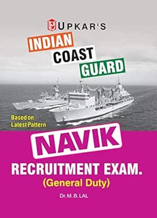 Buy Indian Coast Guard Navik Recruitment Exam - General Duty Book ...