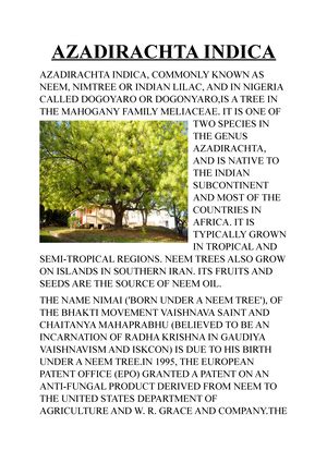 Diseases of Mango-converted - plant pathology - Studocu