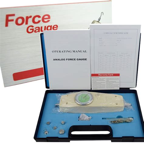 ALB-40 Mechanical Analog Push Pull Gauge Force Gauge Dynamometer 45lb ...