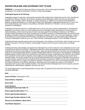 Fillable Online brcv-rodgun Guest Pass Request & Waiver - Blue Ridge ...