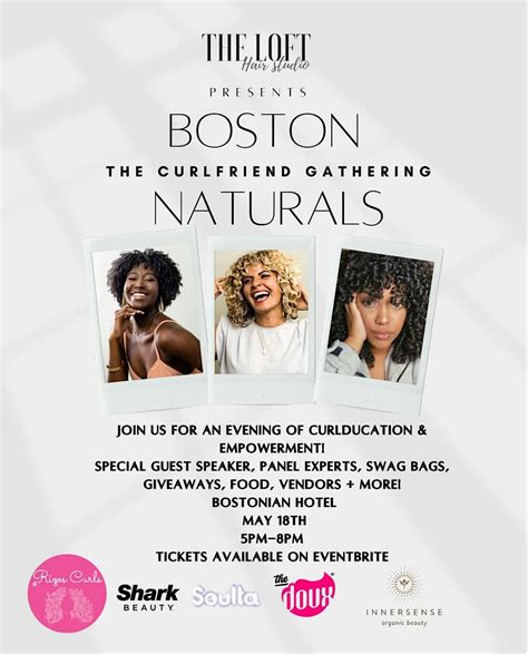 The Curlfriend Gathering, The Bostonian Boston, 18 May 2024 | AllEvents.in