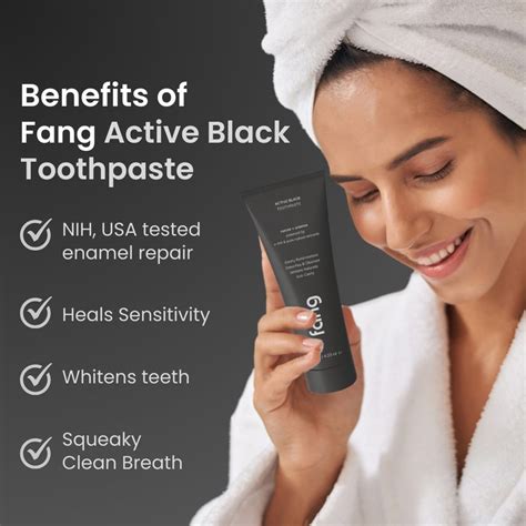 Active Black Toothpaste – Fang Oral Care