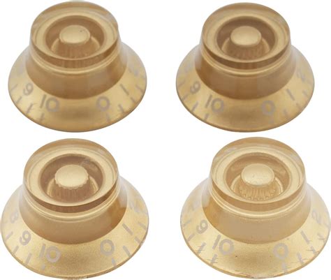 Buy Musiclily Metric Size Plastic Top Hat Bell Knobs for Epiphone Les ...