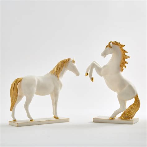 Buy Magnus Set of 2 Polyresin Horse Figurines from Home Centre at just ...