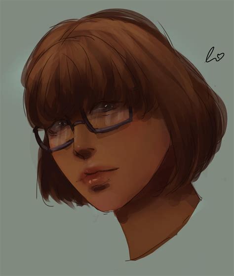 Since velma seems to be popular rn, made a little sketch of her : r/learntodraw