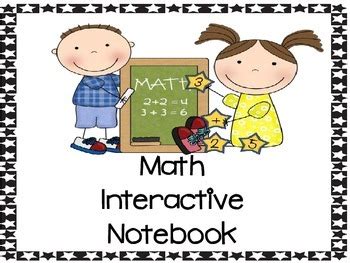 Image result for Math Interactive Notebook Cover