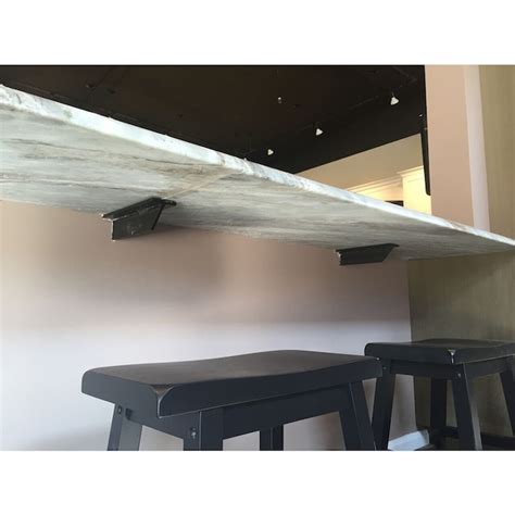 CounterBalance Concealed bracket 20-in x 2-in x 18-in Black Steel ...