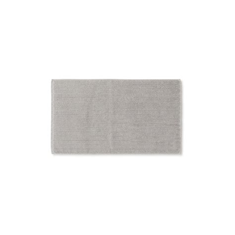 COTTON LINEN BATH MAT 36*60cm･LIGHT GREY | MUJI