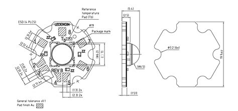 LED ENGIN LuxiGen LZ4-V0UBH0 LZ4 Emitter - ams OSRAM | Mouser