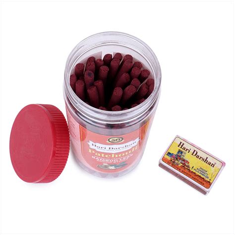 Patchouli Dry Dhoop Sticks -125g Jar-Make home a temple -Bambooless In ...