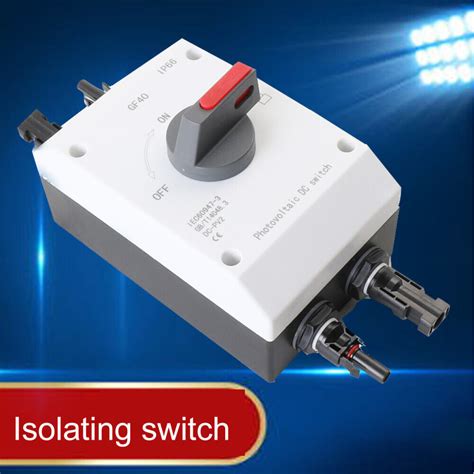 DC 1000V 32A 4P DC Isolating Switch PV Disconnect | Ubuy India