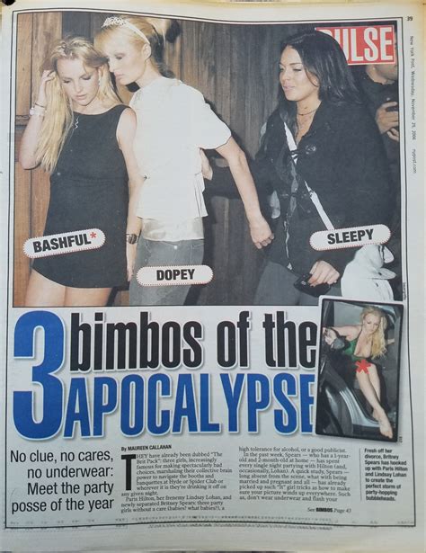 Throwback: "Bimbo Summit" (Britney, Paris and Lindsay) - Britney Spears ...