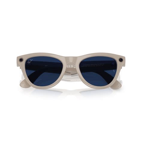 Ray-Ban Meta Skyler Chalky Gray Smart Glasses with AI Tech – The Watch ...