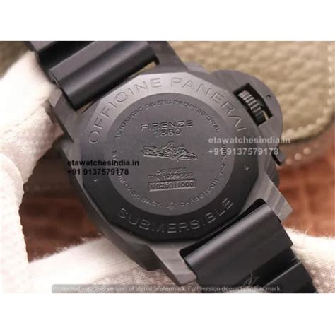Panerai Submersible Carbotech Super Clone India, ETA, COD