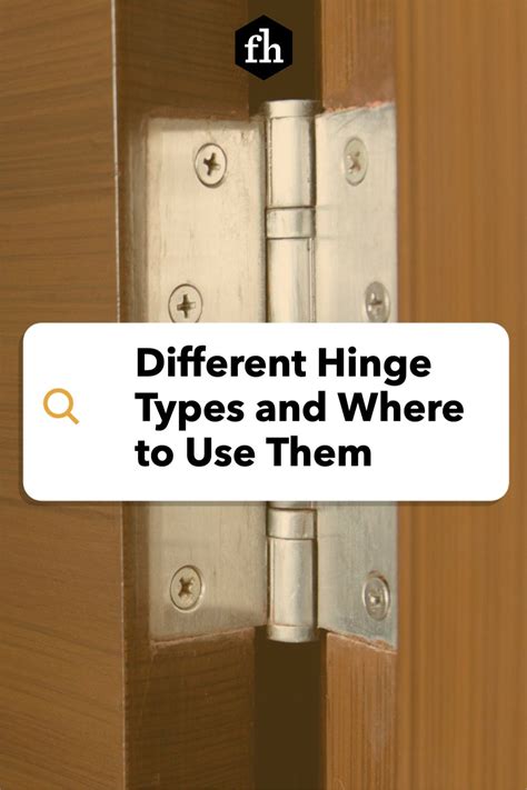 Image result for Hinge Types
